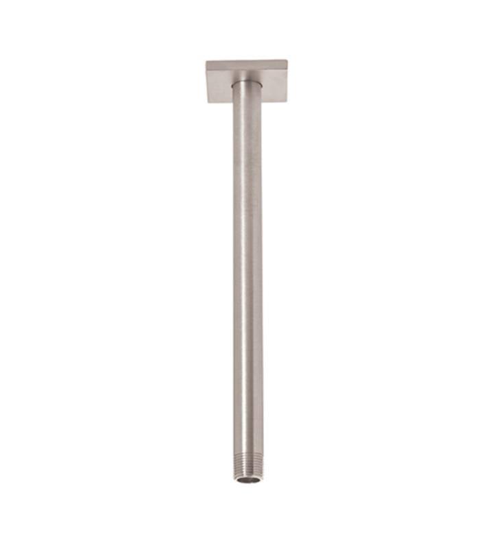 Polished Brass Ceiling Shower Arm with Square Base C23859