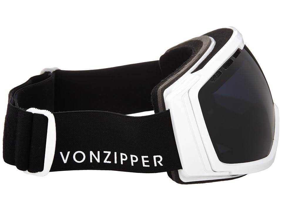 White Gloss Blackout Goggles W769