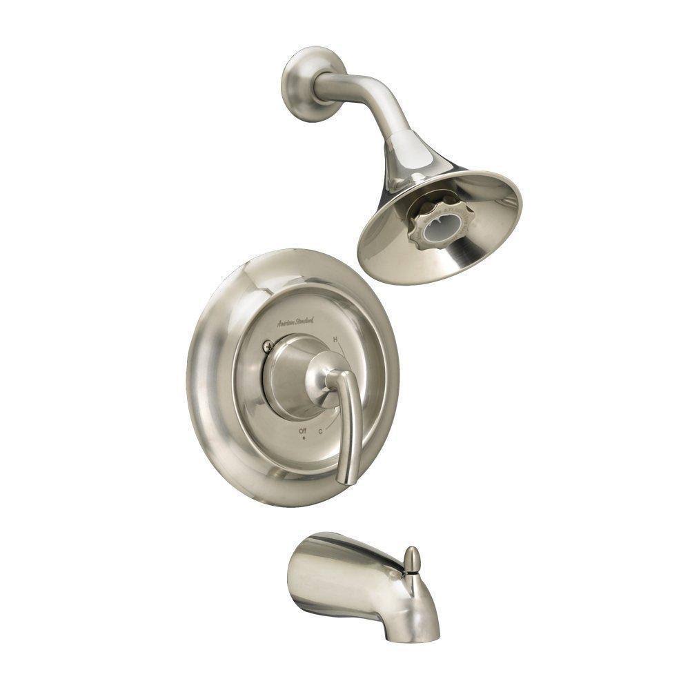 Satin Nickel Bath/Shower Trim Kit F93514