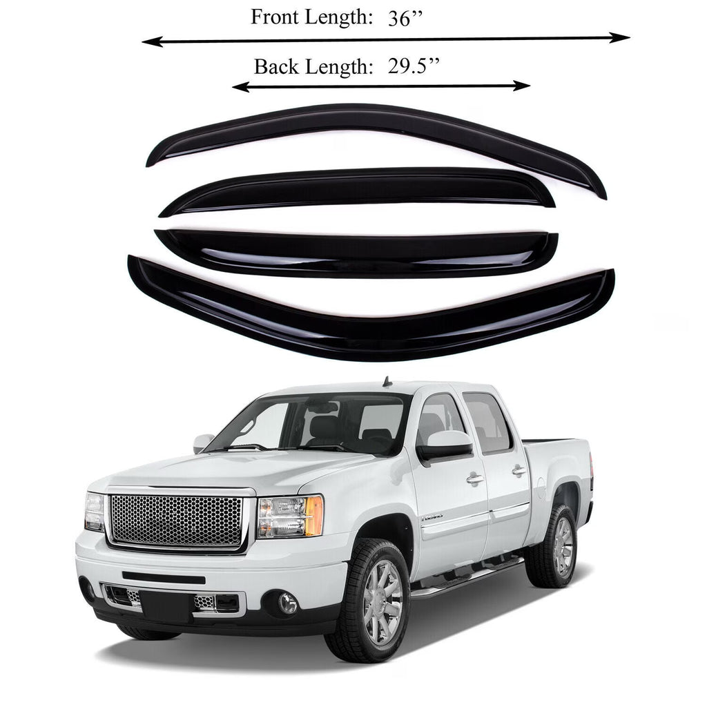 Window Visor Sun Rain Deflector Guard G81120