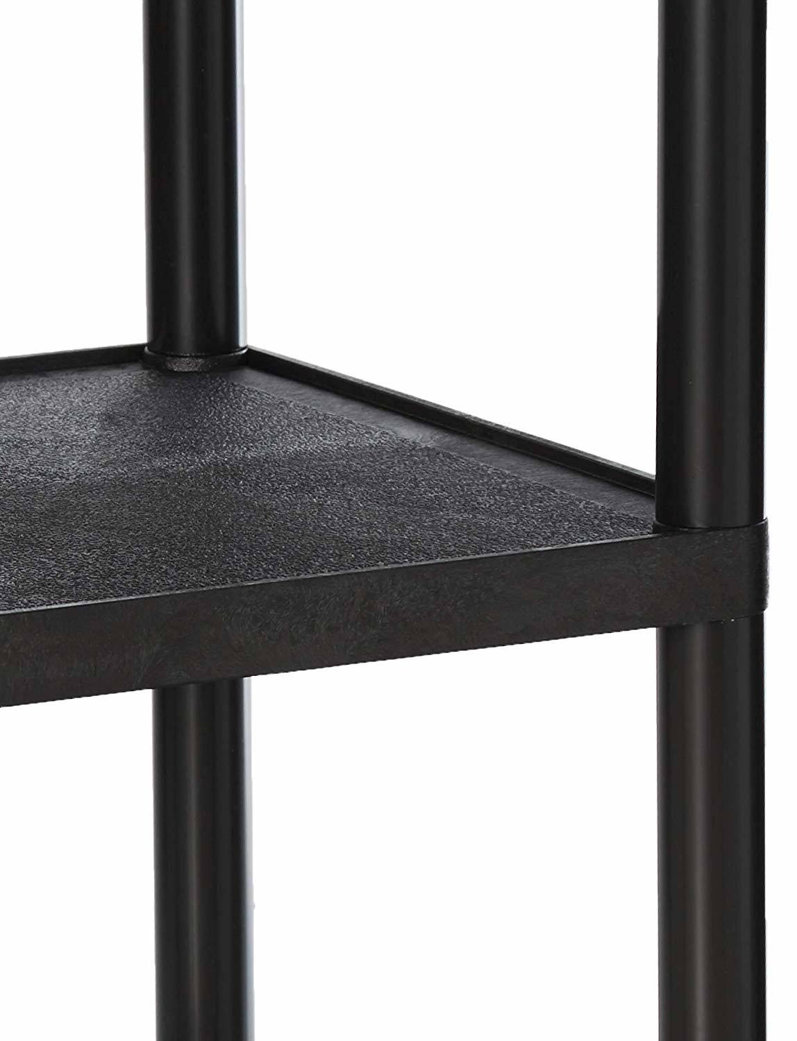 Black 3 Shelves Utility Cart B590809