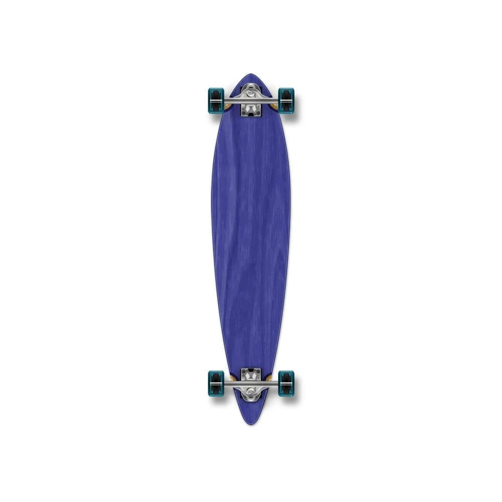 Stained Blue Pintail Longboard Complete B772074