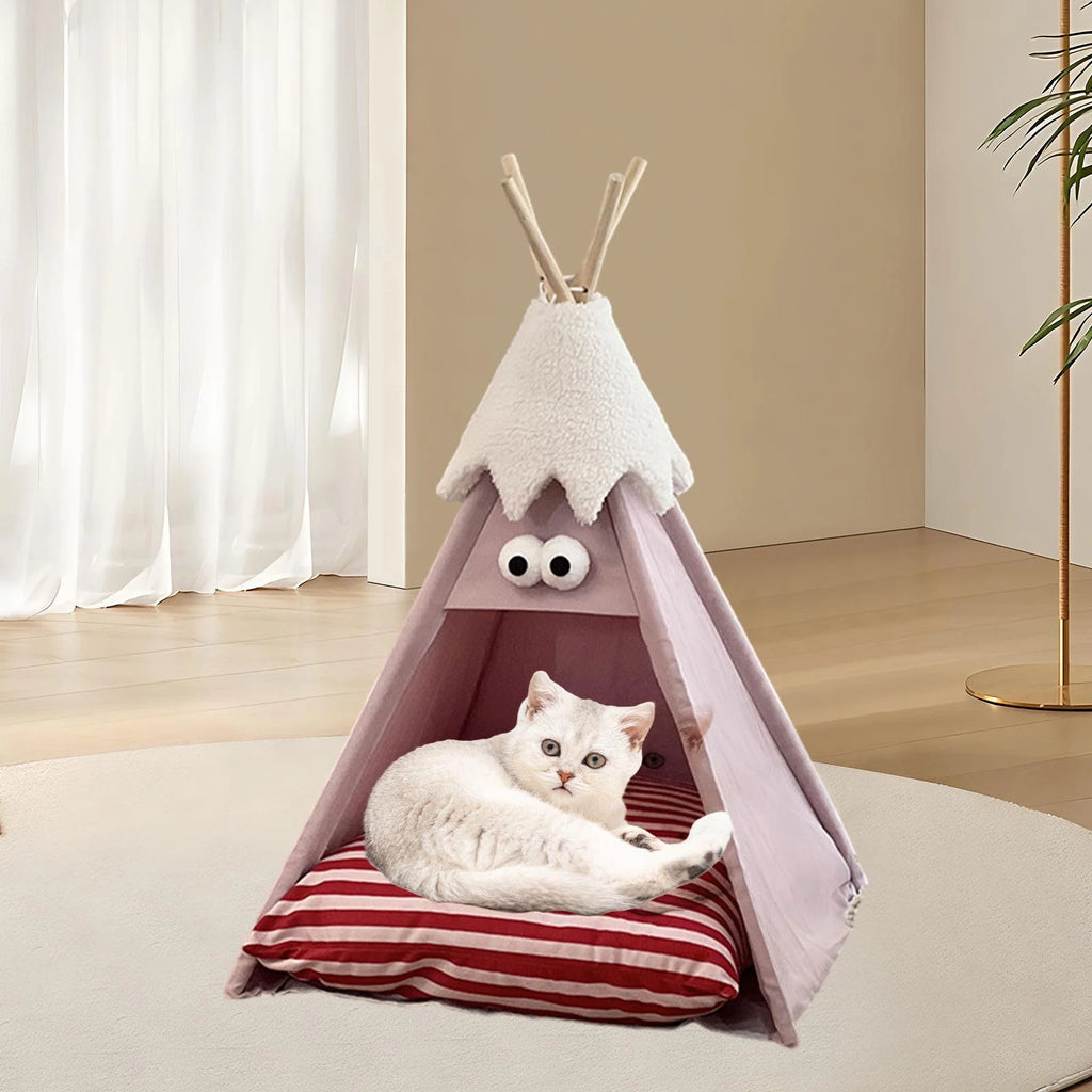 Pink Pet Teepee Sleeping Bed H88259