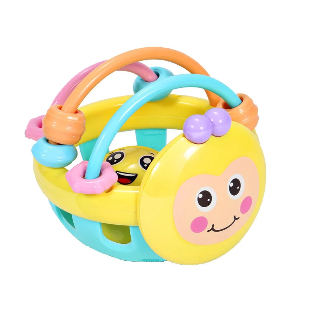Ball Rattles Bell Infant Baby Plastic Toy Hand Bell Education Toy J52167
