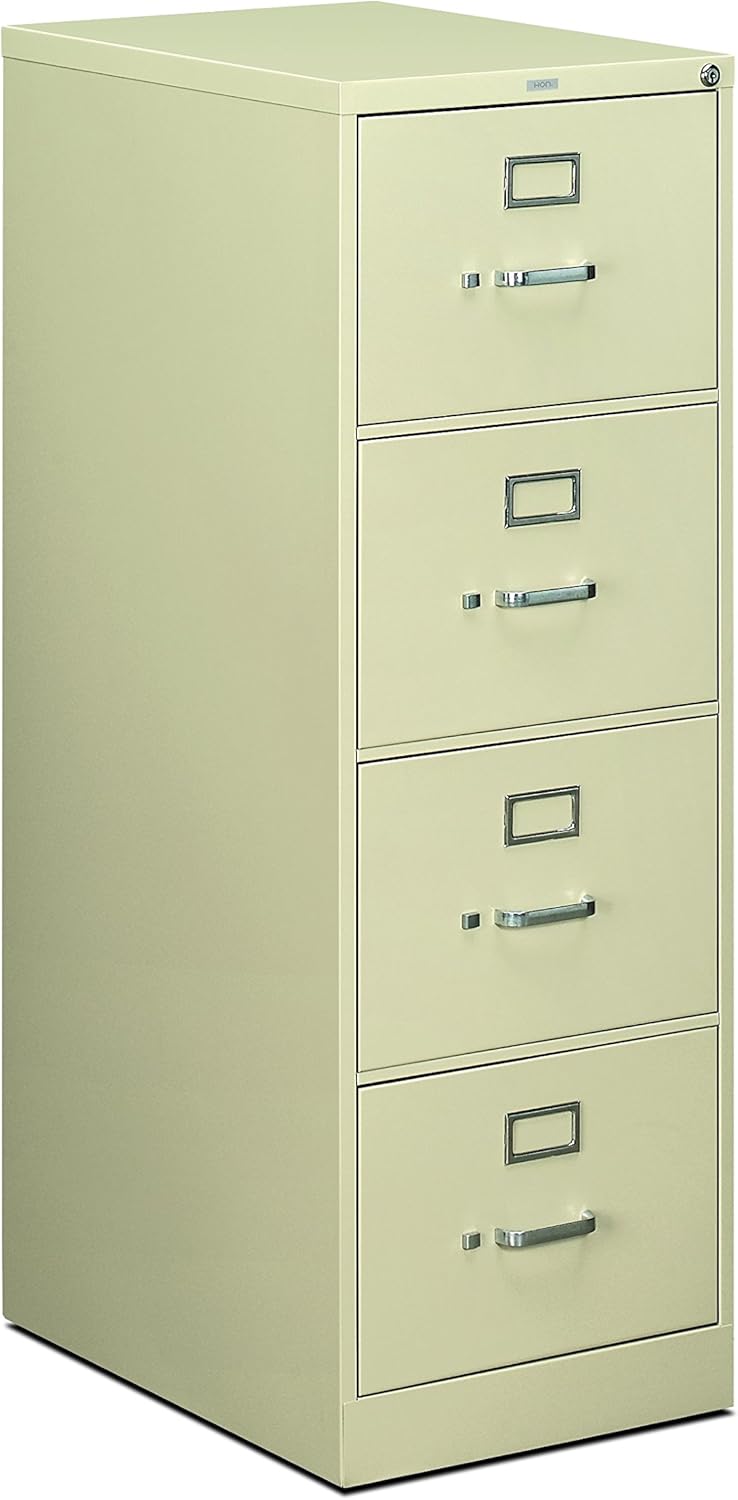 4-Drawer Legal File Filing Cabinet Black L602984