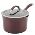 3.5 Qt Hard-Anodized Nonstick Straining Saucepan K277896