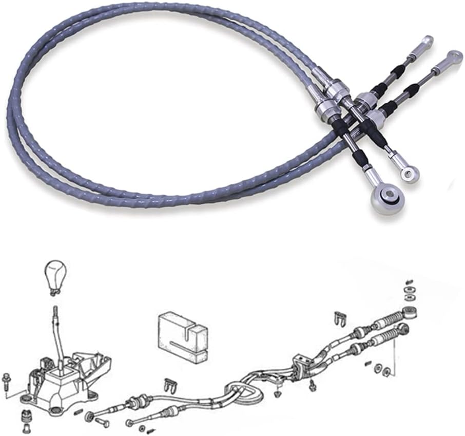 Shifter Cables Shift Linkage Pack of 2 N7008