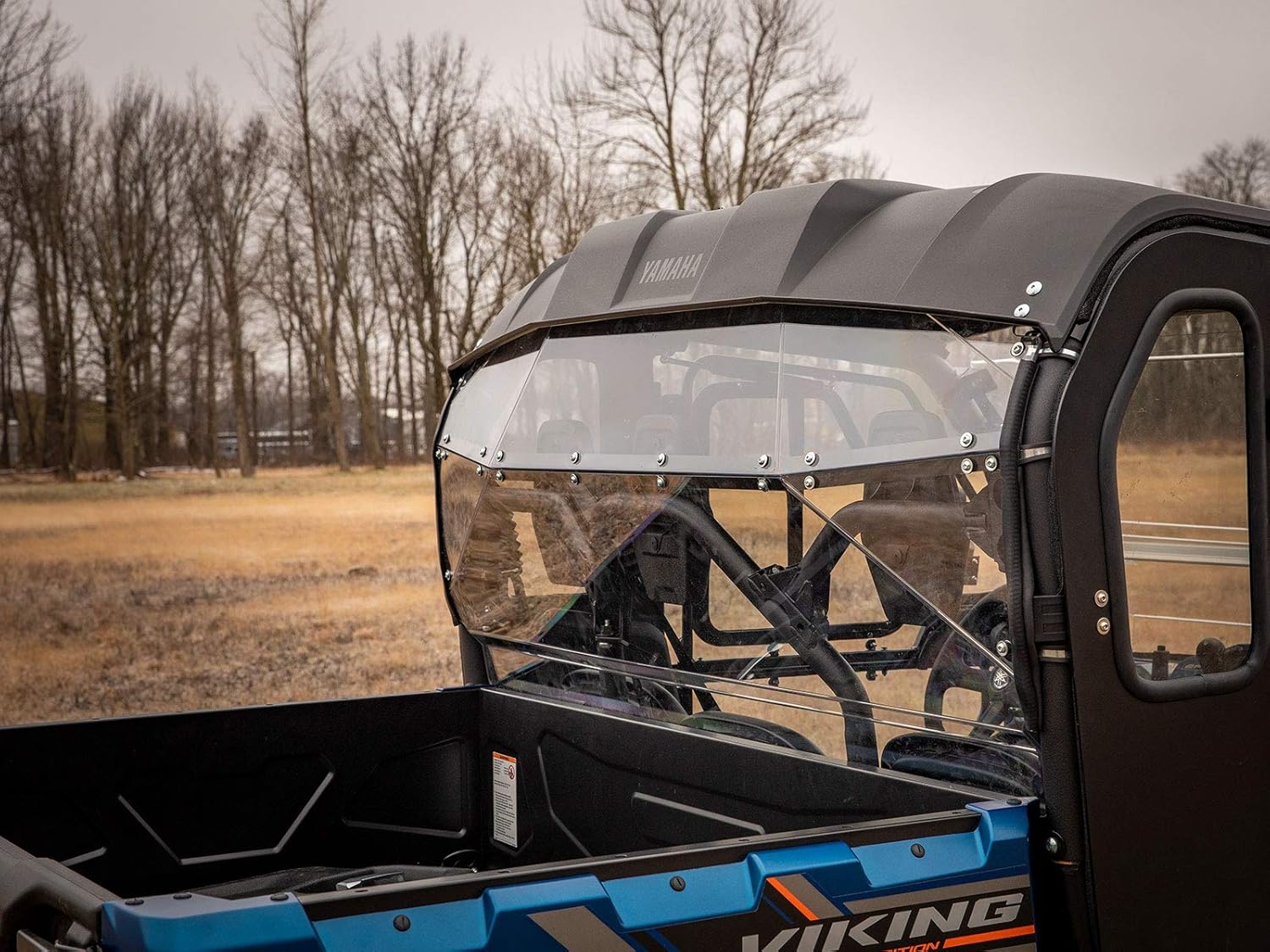 1/4 Thick Light Tint Polycarbonate UTV Windshield X6809