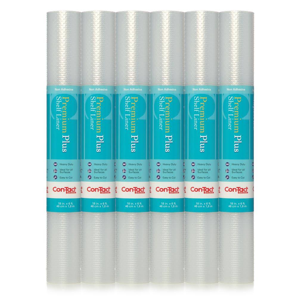 Crystal Clear Non-Adhesive Shelf/Drawer Liner (Set of 6) T5481