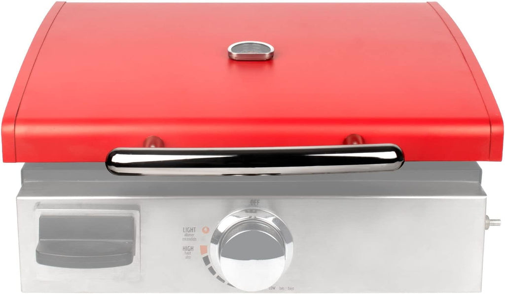 Red Pack of 2 Hard Cover Hood for 17 inch Table Top Griddle E491924