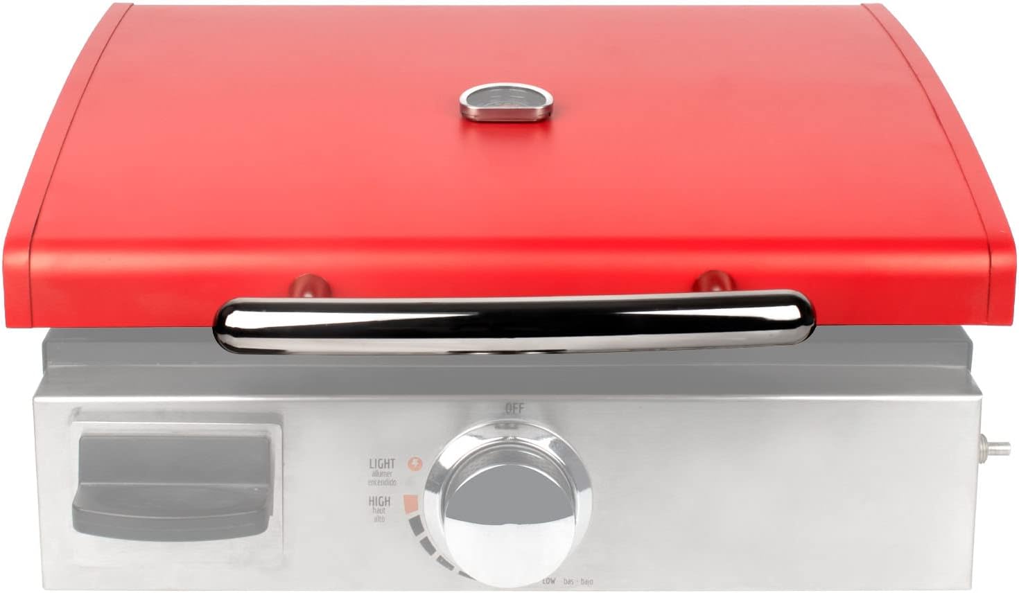 Red Pack of 2 Hard Cover Hood for 17 inch Table Top Griddle E491924