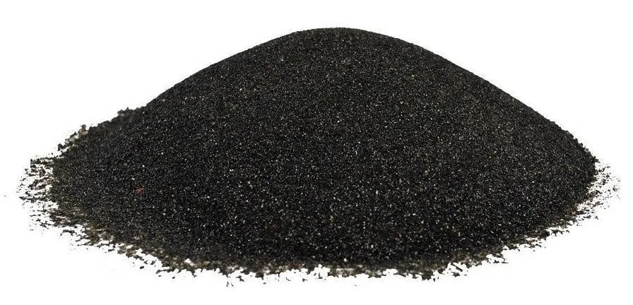 Black Fine Grain Silica Sand T1189