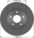Front Brake Rotor Pack of 2 J1611