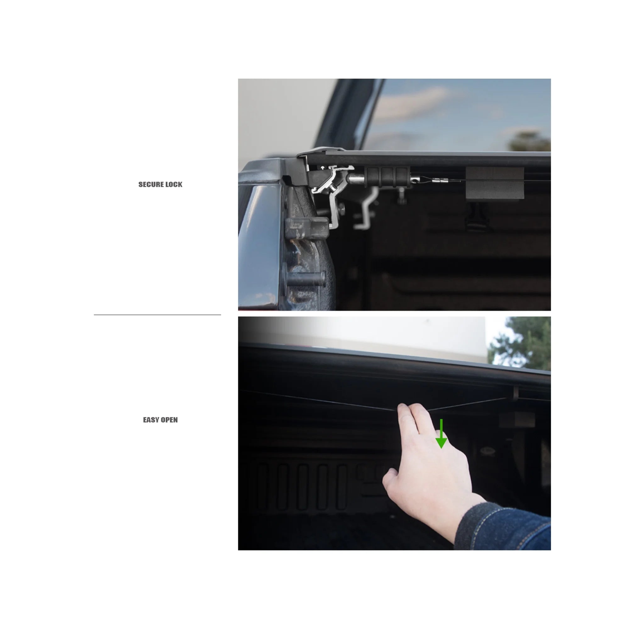 Folding Truck Bed Tonneau Cover J505