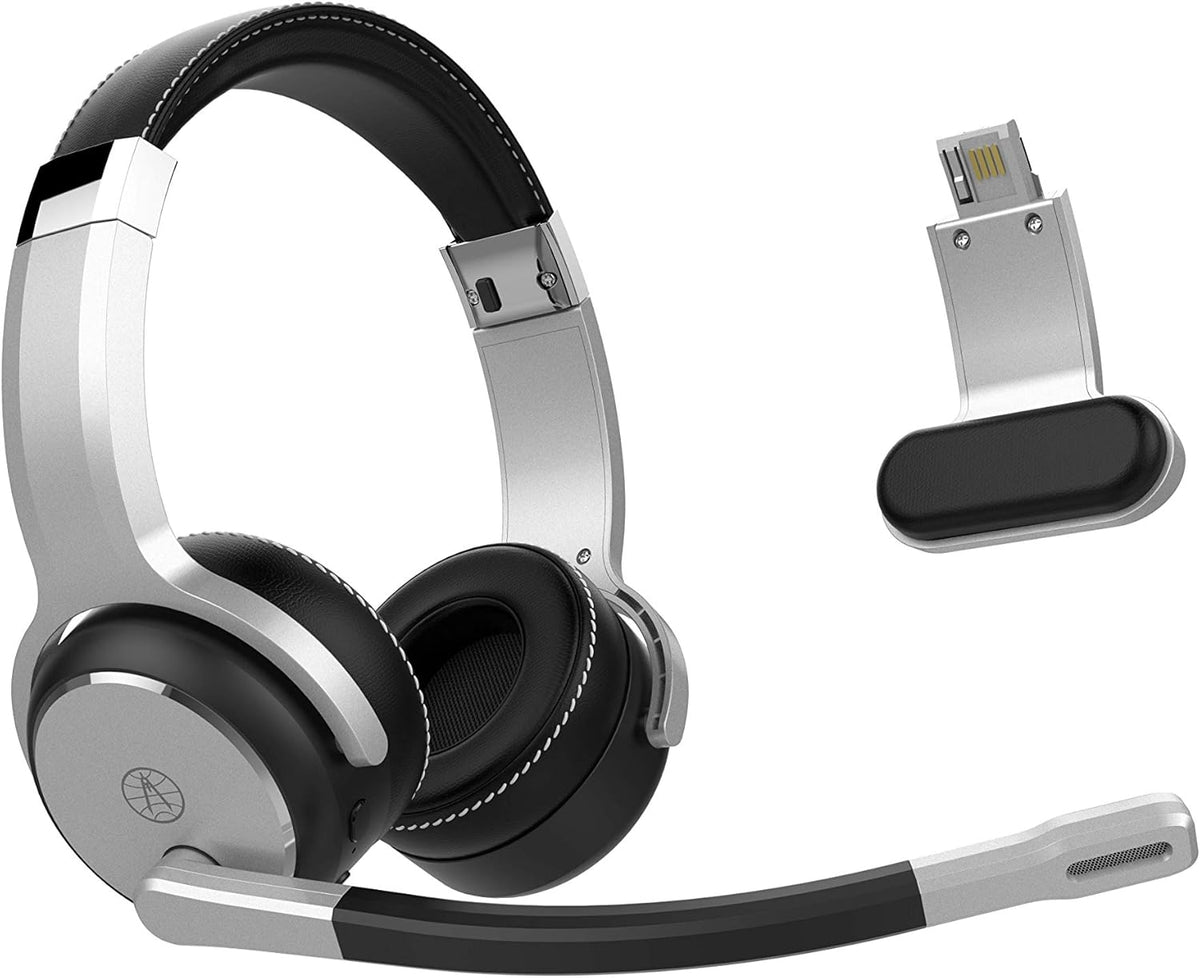 2-in-1 Bluetooth Headphone/Headset with Active Noise Cancellation Y73339