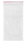 Reclosable Poly Bag with Zip Seal, Pack of 250 W240