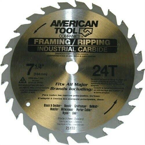 25 Pc Carbide Tipped Circular Saw Blade R874133
