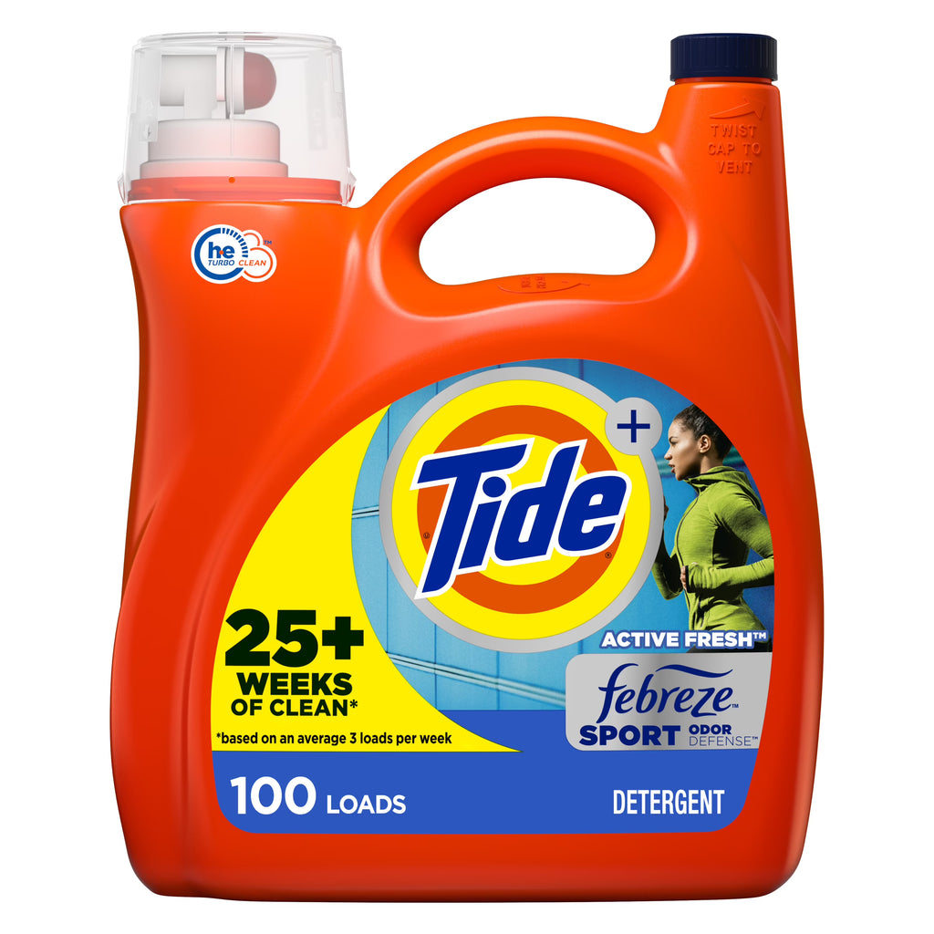 Tide Liquid Laundry Detergent, 154 fl oz, 100 Loads P7317