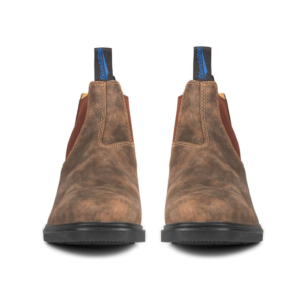 Rustic Brown Chisel Toe Boots A2047