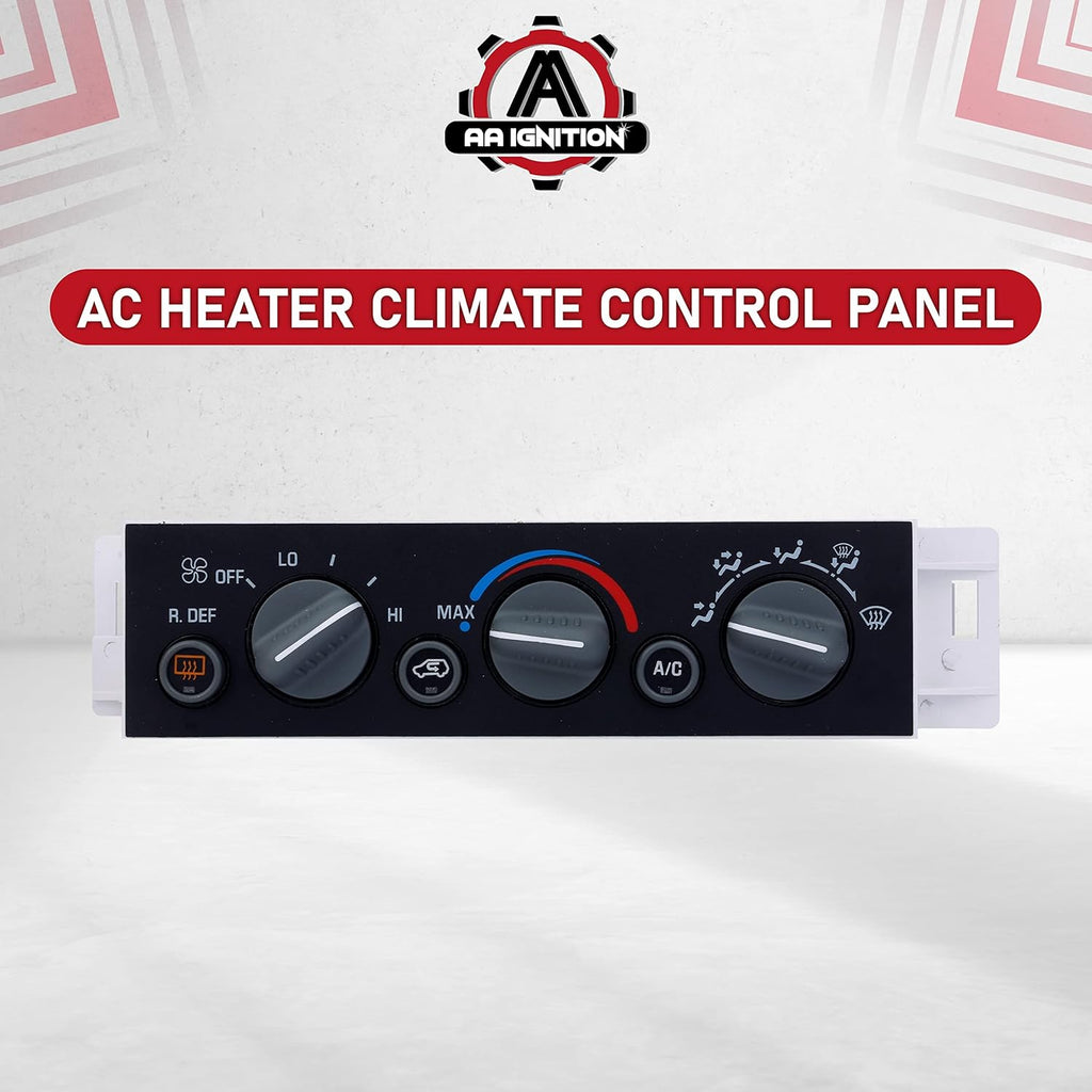 AC Heater Climate Control Panel with Rear Defogger I275