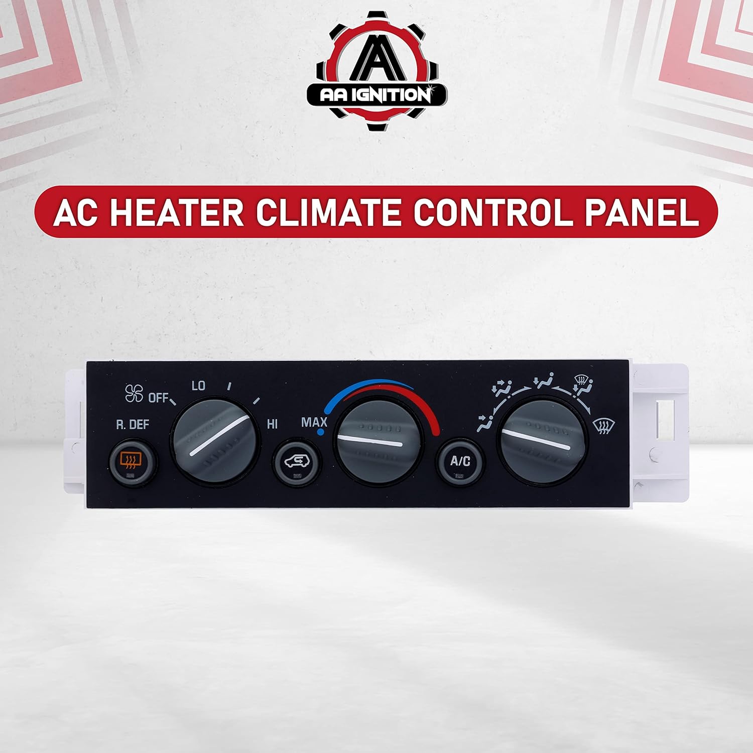AC Heater Climate Control Panel with Rear Defogger I275