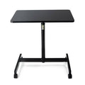 Black Pneumatic Height Adjustable Sit and Stand Laptop Desk Y425506