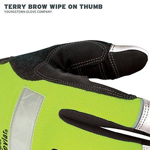 Lime Kevlar Lined Safety Glove X-Large P524
