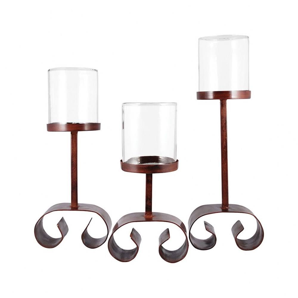 Hurricane Candle Holder Set of 3 A25289