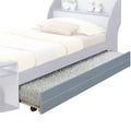 Gray Trundle Bed S7920