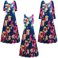 Small Womens Blue Short Sleeve Dress P9711
