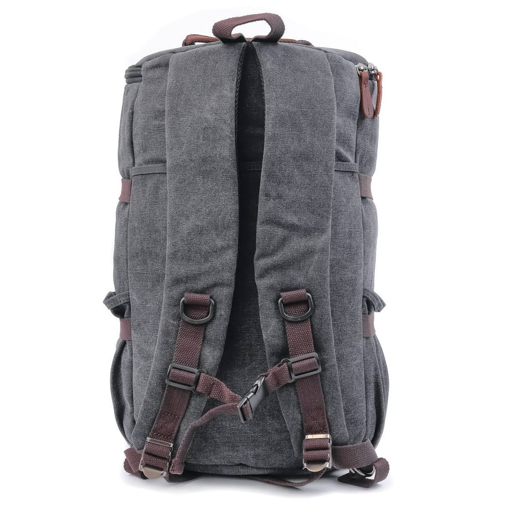 Vintage 30Ltr Motorcycle Tail Bag in Grey W40929