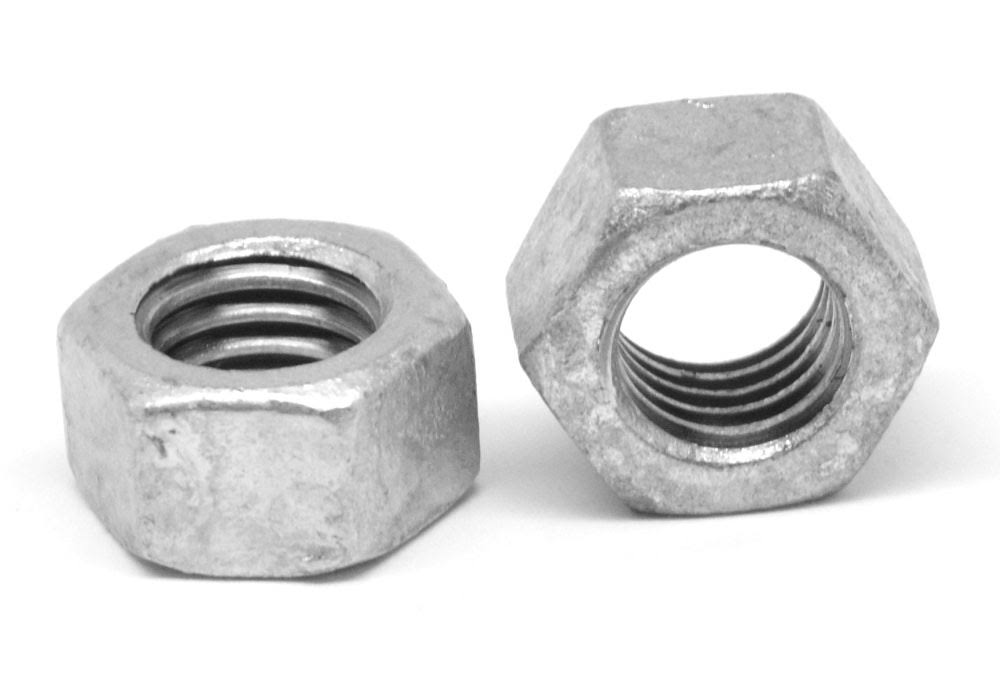 1 1/4x22-7 Coarse Thread Finished Hex Nut Low Carbon Steel Hot Dip Galvanized Q24369