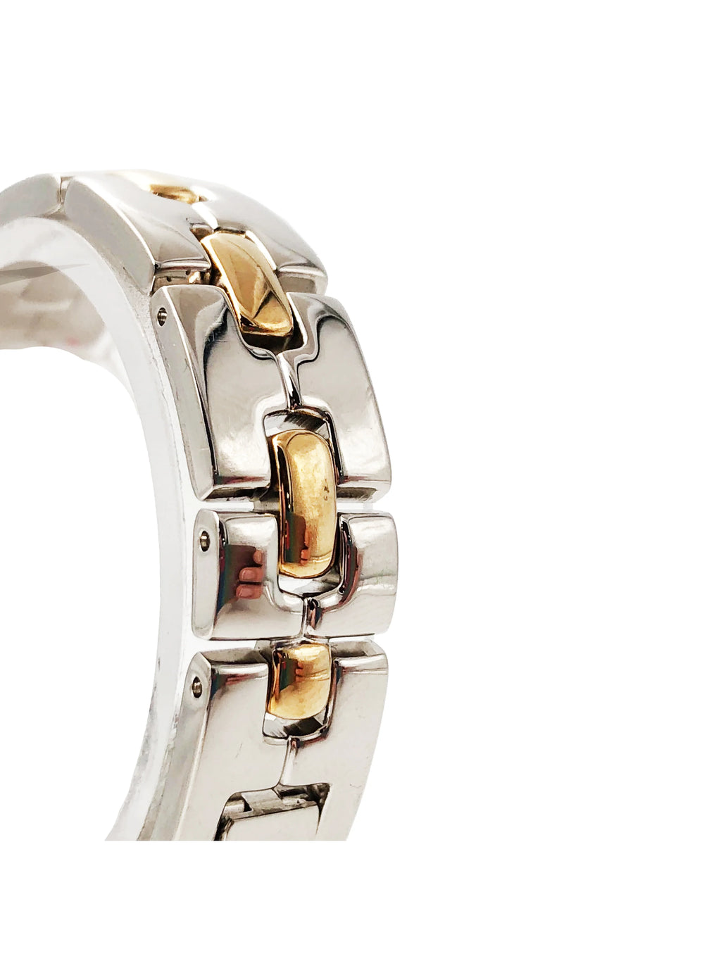 Two-Tone Steel Black Dial Quartz Ladies Watch Z1200