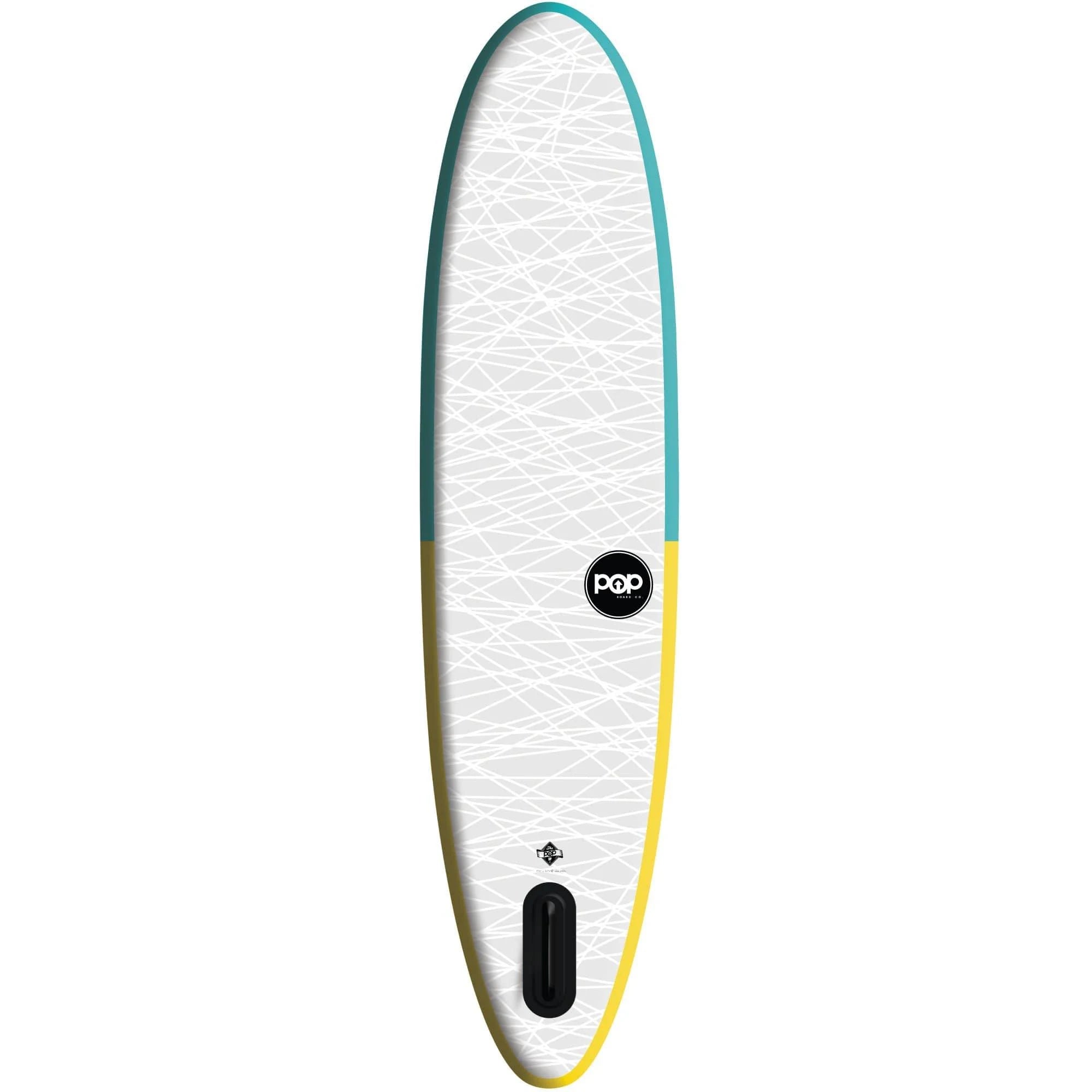 Turquoise/Yellow Inflatable iSUP Kit U671789