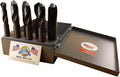 8 Pc Sliver & Deming Drill Bit Set 9/16 to 1" Y410323