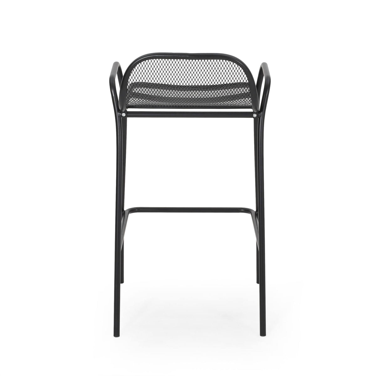 Matte W Iron Barstool Set of 4 G893