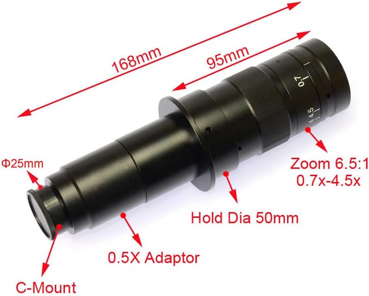 14MP HDMI USB Digital Microscope Camera Set with C-Mount Lens G4392