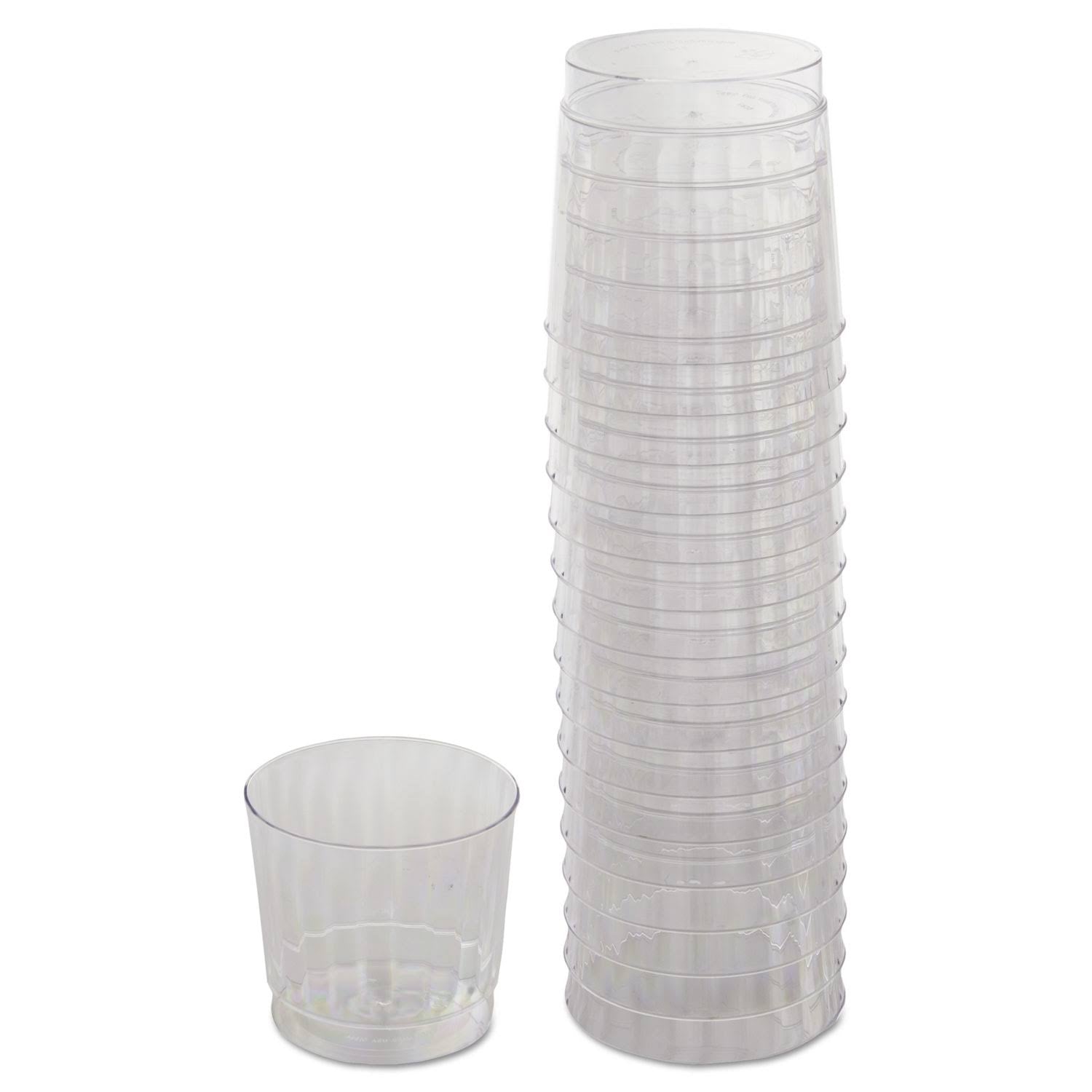 9 oz Clear Plastic Tumblers Q5382