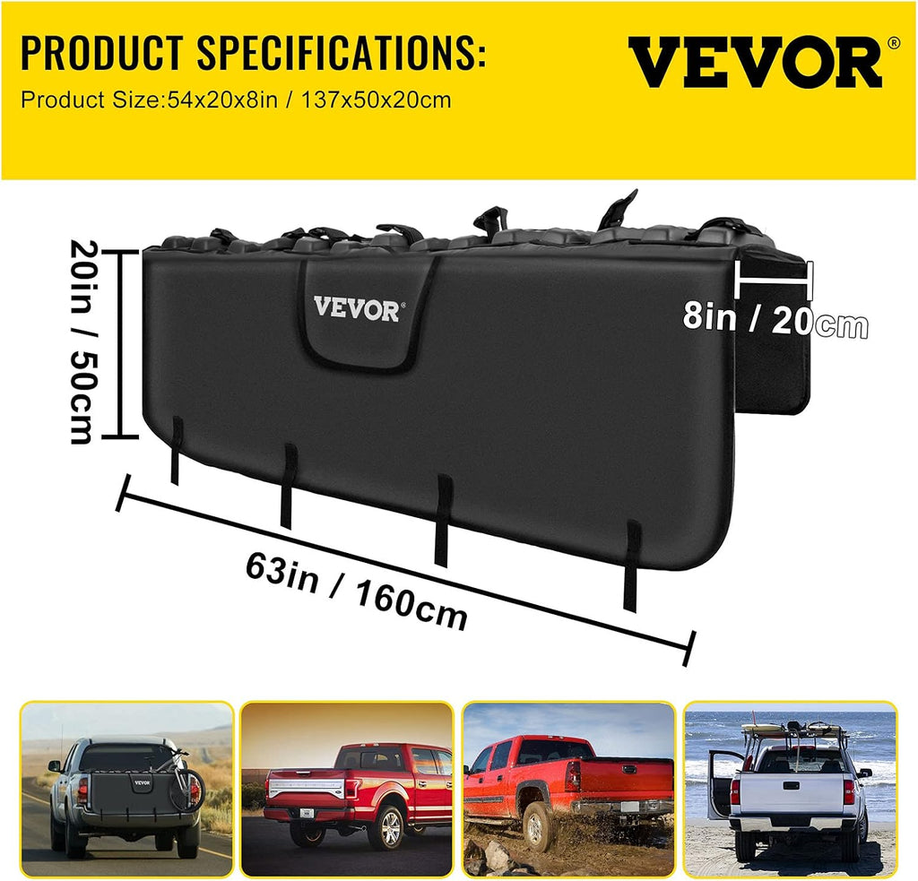 Tailgate Pad for Pickup Truck, 63 Bike Pickup Pad O842766
