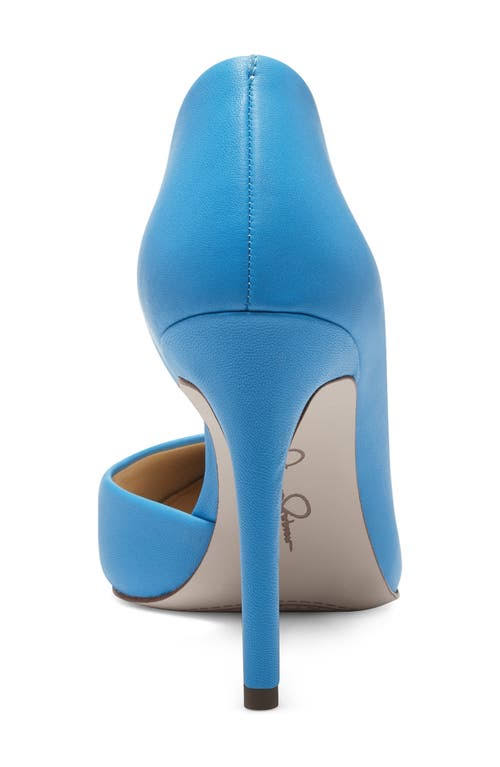 Blue Half-d'Orsay Pump O885249