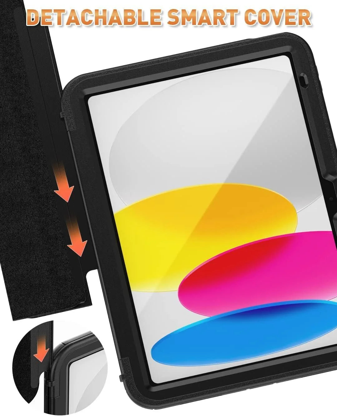 iPad 10th Generation 10.9 inch 2022 2023 Protective Cover with Pencil Holder Folding Stand V920476