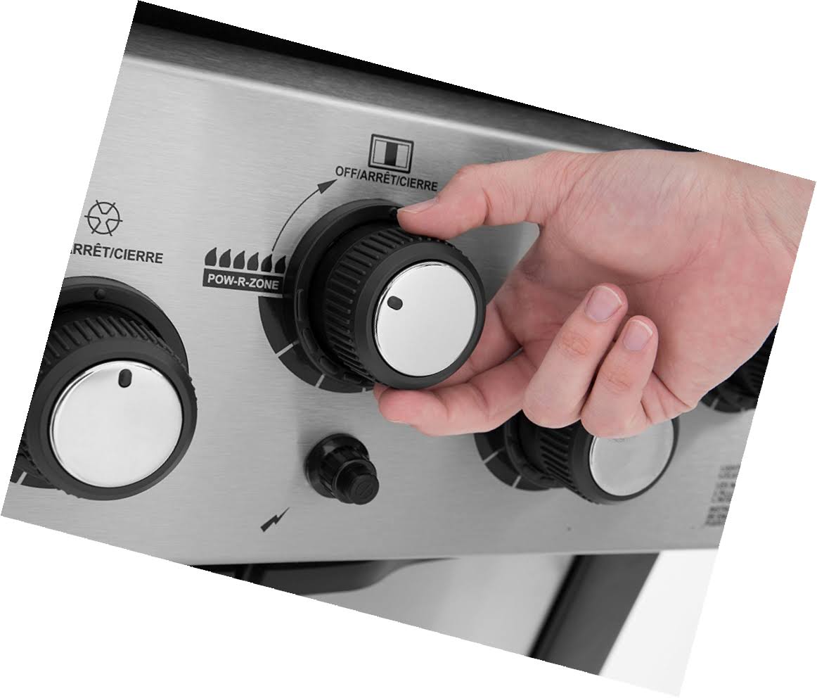 Stainless Steel 3 Burner Natural Gas Grill D798648