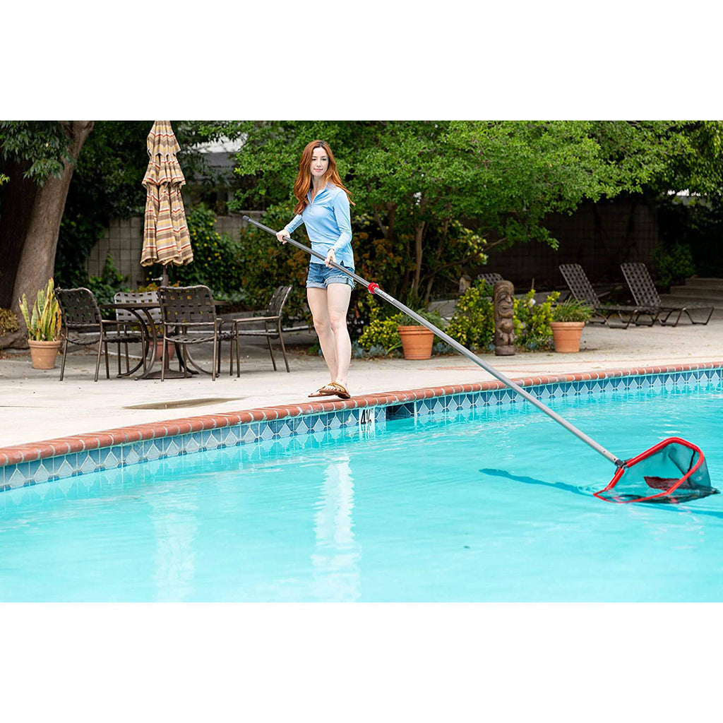 Telescoping Swimming Pool Cleaning Tool Net Pole D259