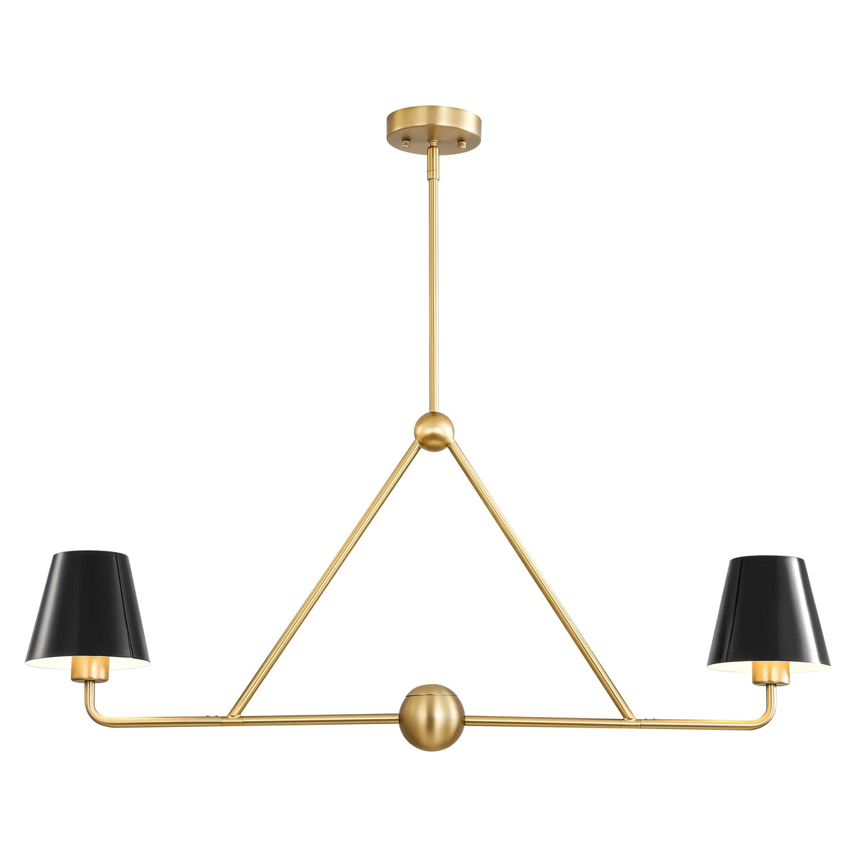 2-Light Linear Kitchen Island Pendant T438
