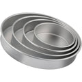 Silver 4 Count Round Cake Pan Set X1795