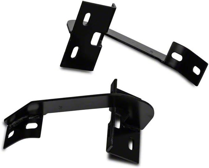 Gloss Black 4-Inch Oval Side Step Bars L470
