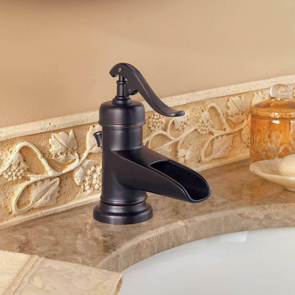 Single Control Bathroom Faucet Tuscan Bronze N117647