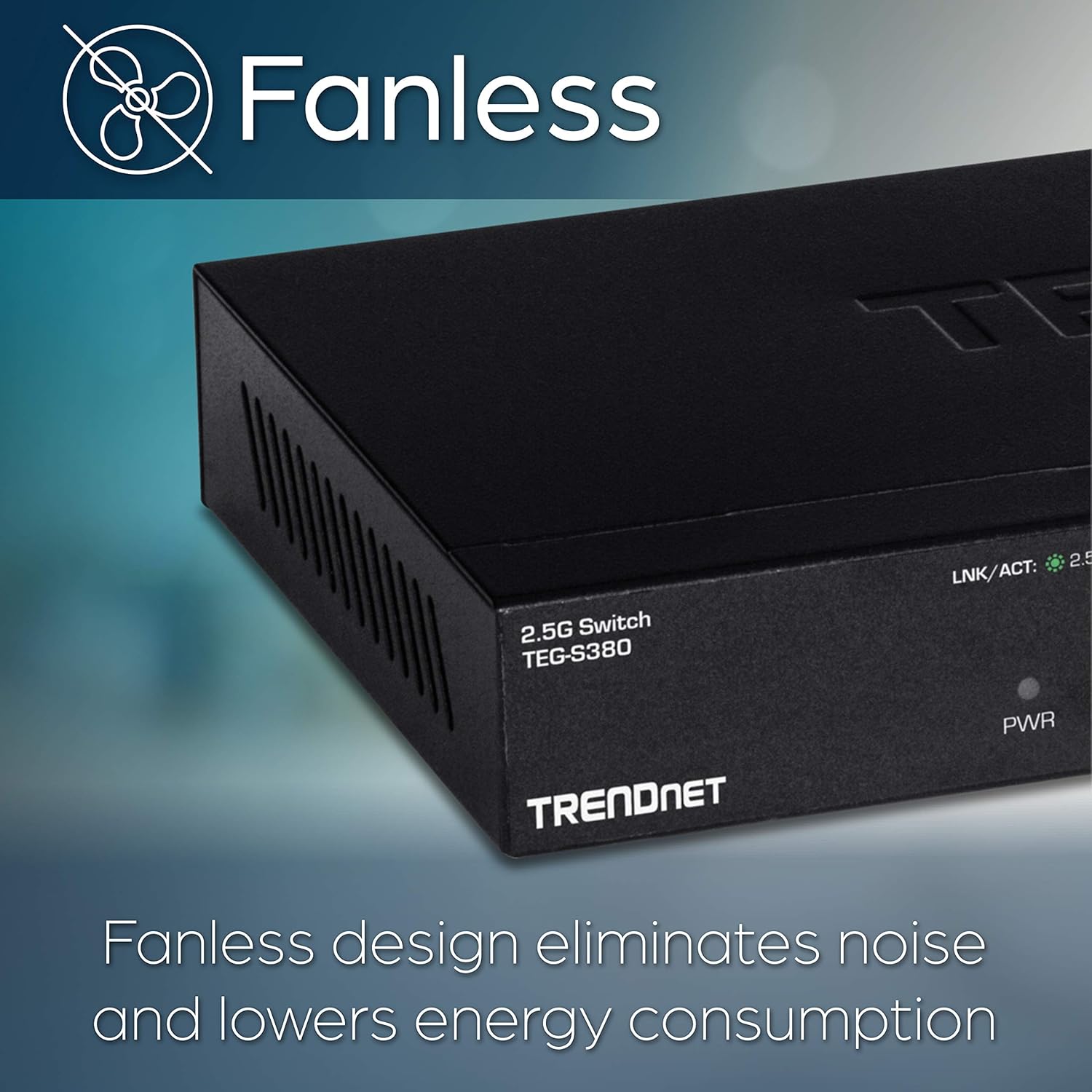 8-Port Unmanaged 2.5G Switch, Black C7400