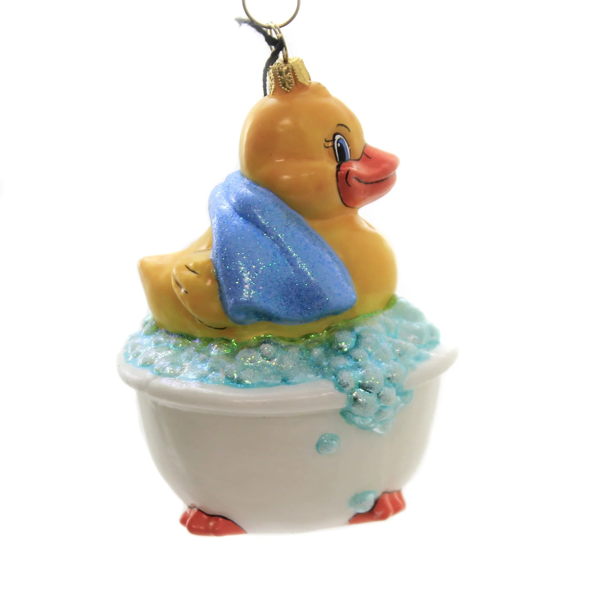 Rubber Ducky Blue Ornament F73894