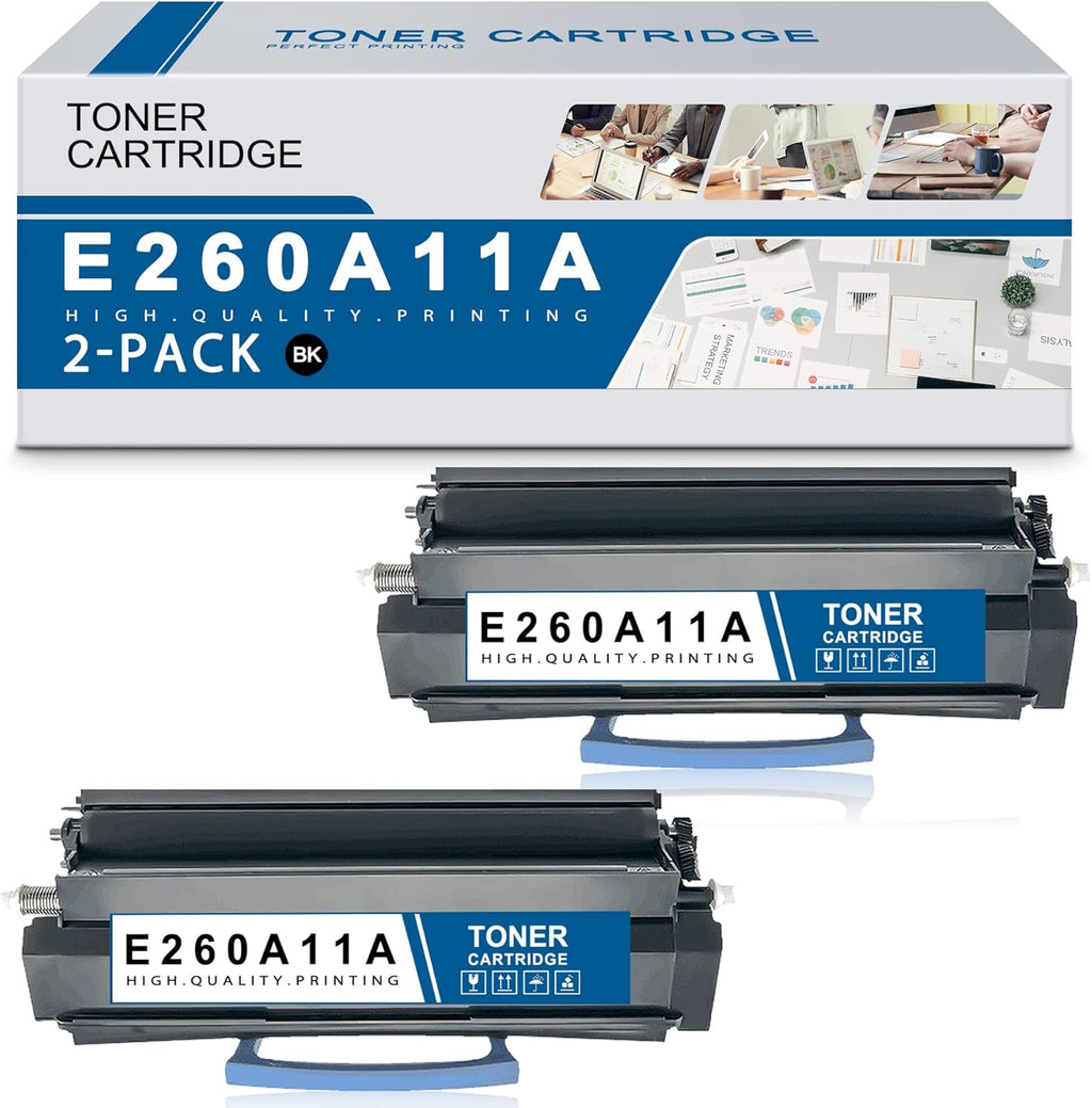 2 Black Remanufactured MICR Toner Cartridge H702351